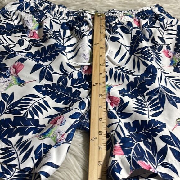 Trunk surf and swim Co mens swim trunk size L drawstring tropical - Picture 7 of 9